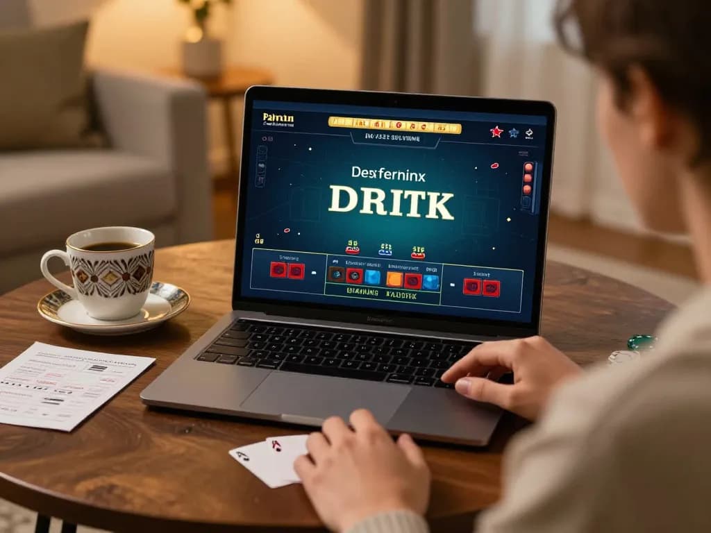 Người chơi khám phá trải nghiệm chơi game trực tuyến của 12bet, tham gia vào một trò chơi blackjack với sòng bài trực tiếp.