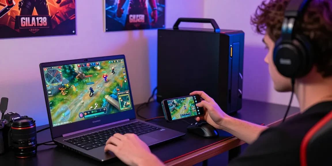 Pengalaman gaming GILA138 dengan akses grafis menarik dan pemutar game.