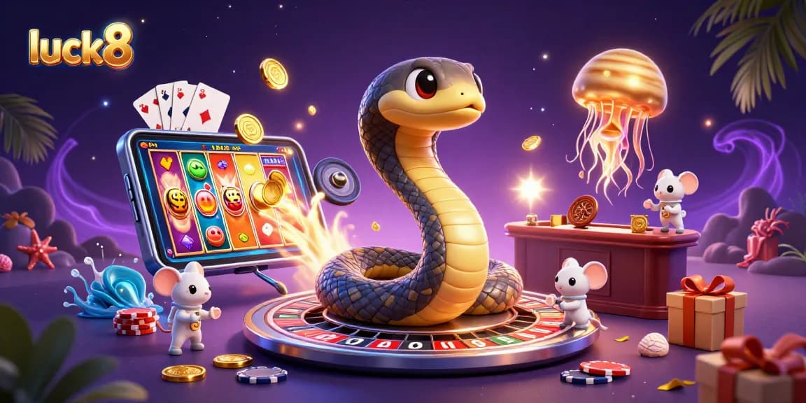 Engage in thrilling gameplay with luck8's vibrant casino universe and dynamic characters.