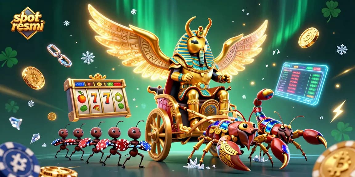 Mengambil kemenangan di slot resmi melalui permainan menarik dengan karakter lucu dan elemen slot yang menghibur.