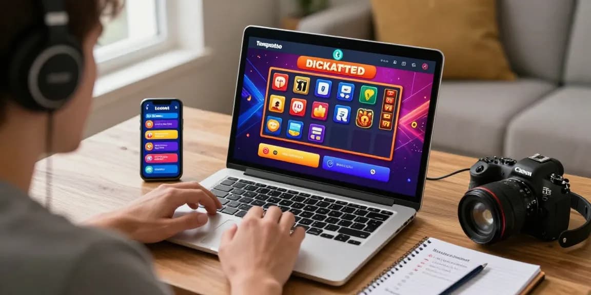 Exciting online gambling experience on tempototo platform showing a player engaged with vibrant graphics.