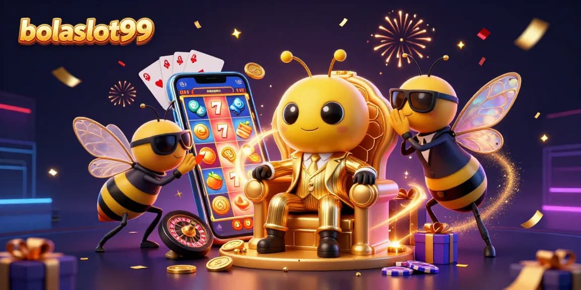 Engage with bolaslot99 as the bumblebee mob boss rules a dazzling 3D casino realm.