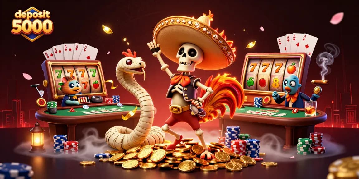 Menangkan hadiah dengan deposit 5000 di permainan slot online yang menarik.