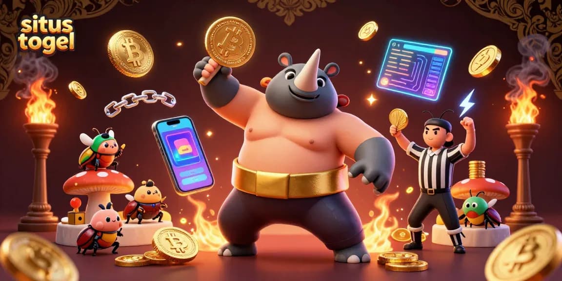 Situs togel menawarkan pengalaman seru dengan karakter unik, koin emas terbang, dan suasana megah.