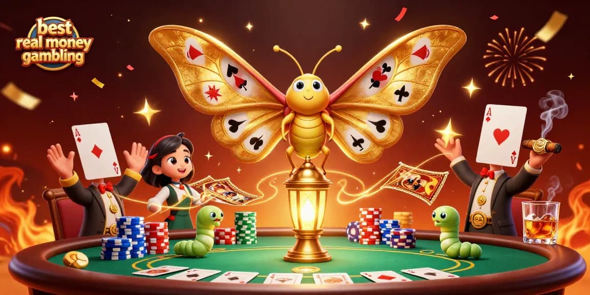 Experience the best real money gambling with vibrant poker scenes and engaging casino elements.