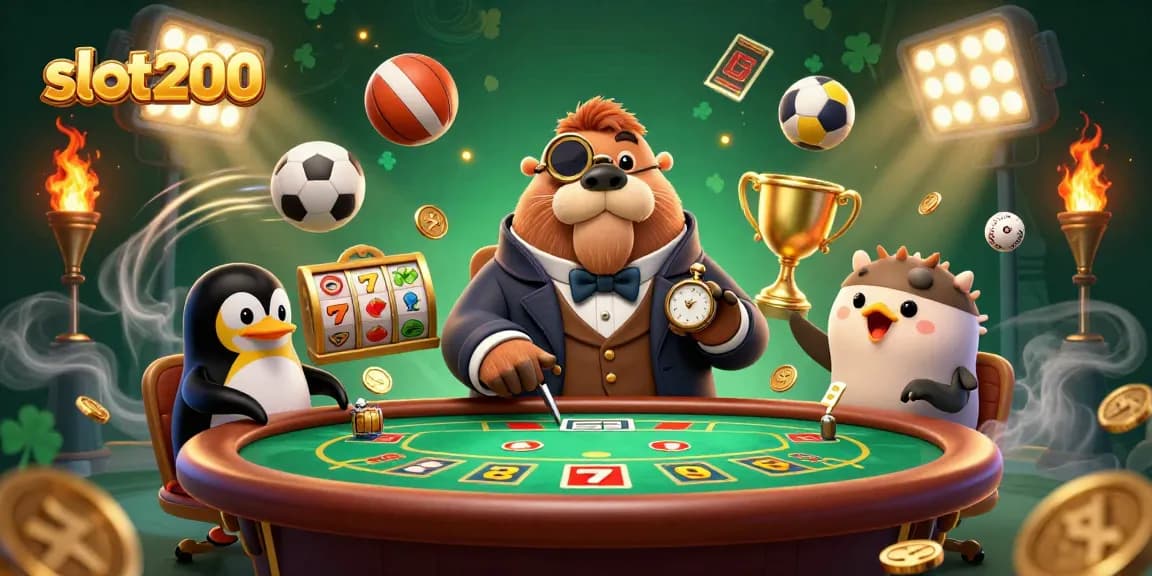 Slot200 menghadirkan permainan slot yang menarik dengan karakter unik di dunia bawah laut.