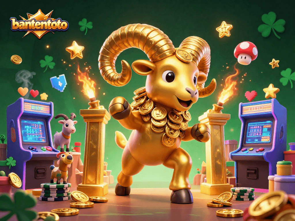 Menangkan pengalaman bermain bantentoto dengan ilustrasi kartun 3D yang kaya detail dan warna.