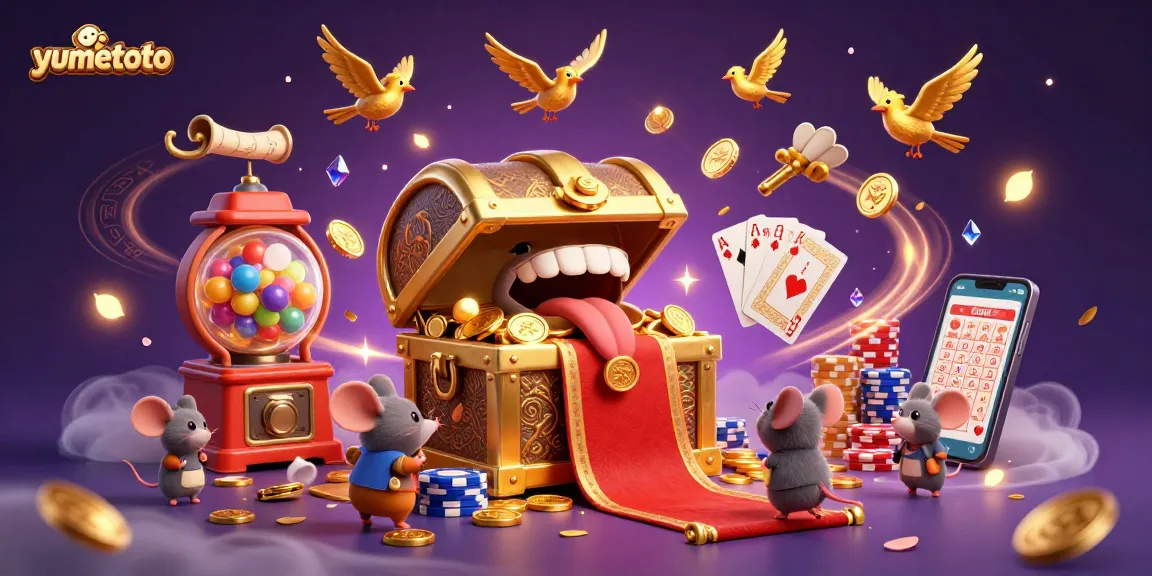Engage with yumetoto's thrilling lottery experience filled with treasures and excitement.