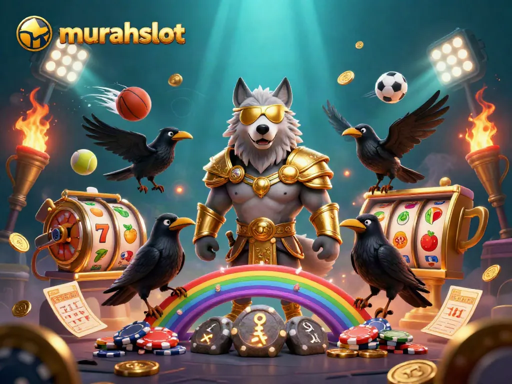 Menangkan jackpot dengan murahslot melalui roda slot yang memukau dan simbol keberuntungan yang berkilauan.