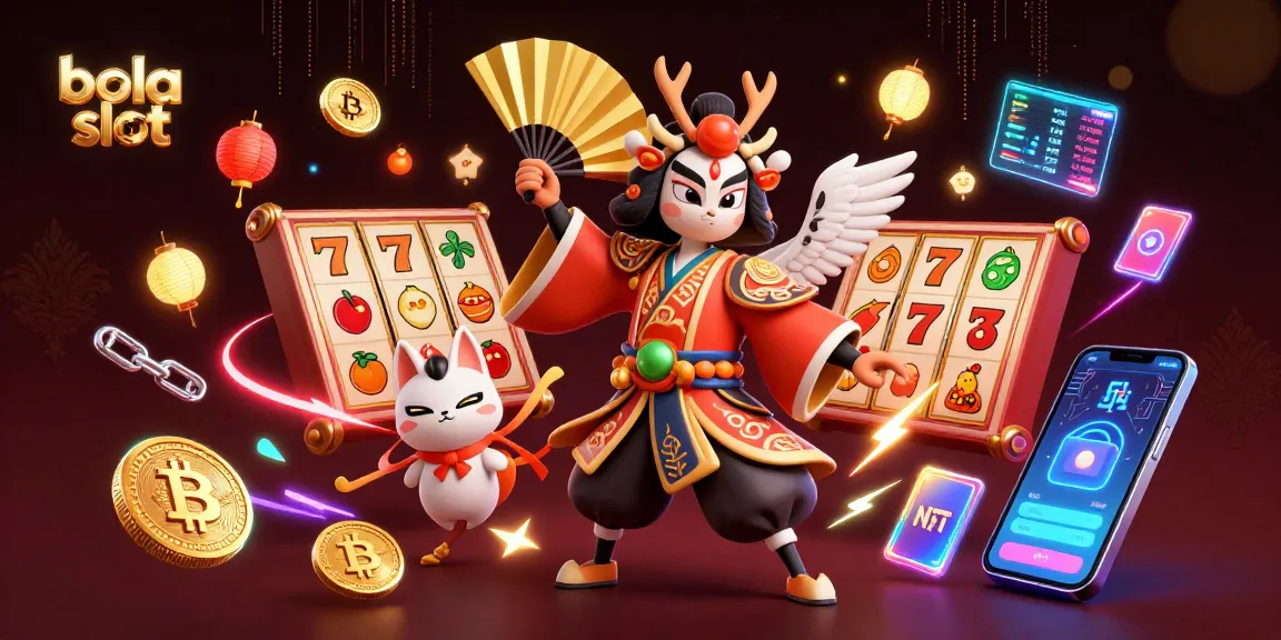 Spin the reels at bola slot with vibrant characters and exciting slot game elements.