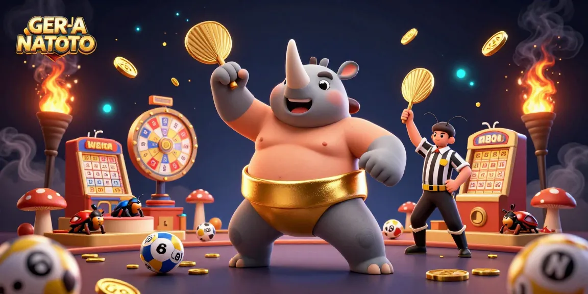 Menangkan hadiah menarik di GERHANATOTO dengan mesin lotere dan roda bingo interaktif.