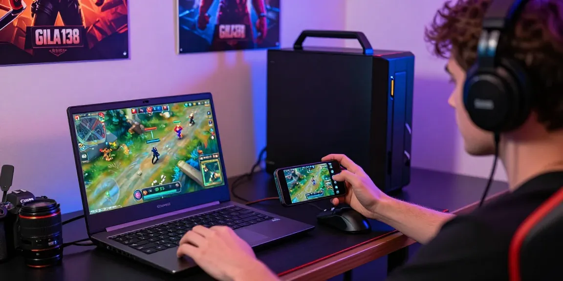 Pengalaman gaming GILA138 dengan akses grafis menarik dan pemutar game.