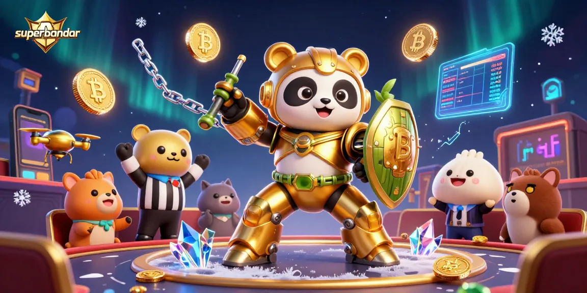 Menangkan permainan menarik di superbandar dengan aksi seru panda emas dalam arena kasino.