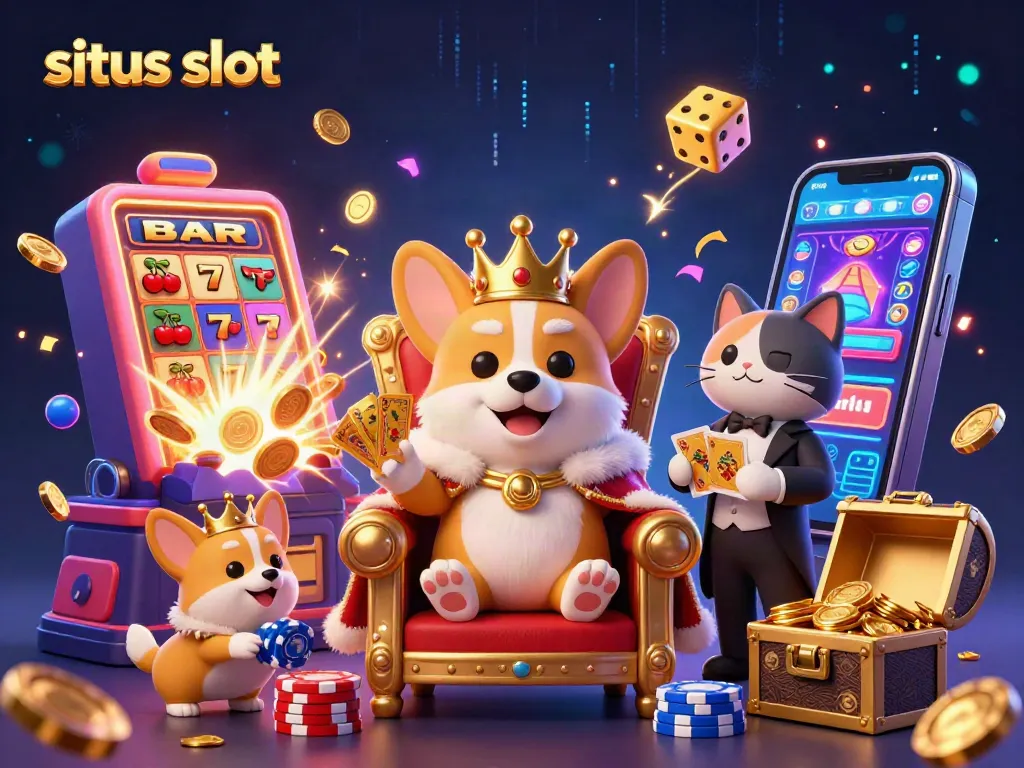 Maksimalkan kesempatan menang di situs slot dengan jackpot menggiurkan yang dipenuhi koin emas dan simbol keberuntungan.