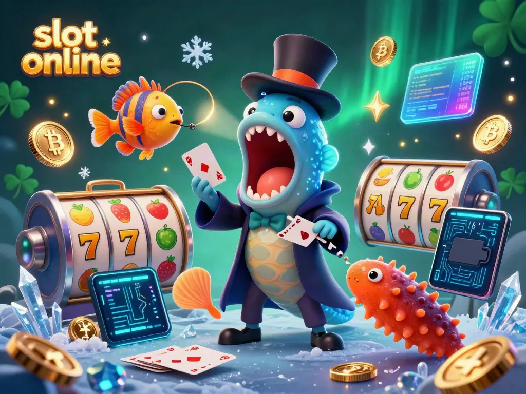 Permainan slot online yang menarik dengan karakter unik dalam suasana pemandangan mistis.