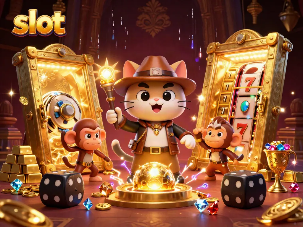 Menang jackpot slot di situs RUPIAHSLOT88 dengan penemuan harta karun kasino emas yang berkilauan.