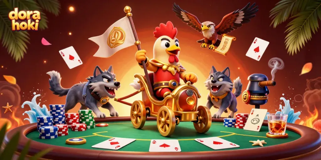 Menangkan permainan kasino dengan dora hoki menggunakan strategi poker yang efektif.