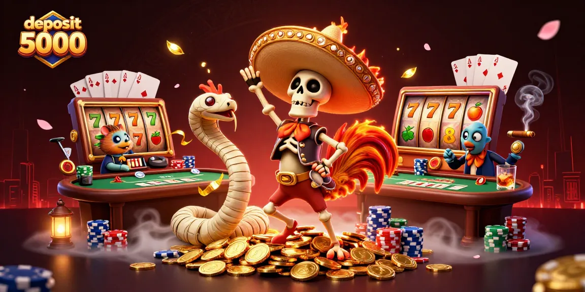 Menangkan hadiah dengan deposit 5000 di permainan slot online yang menarik.