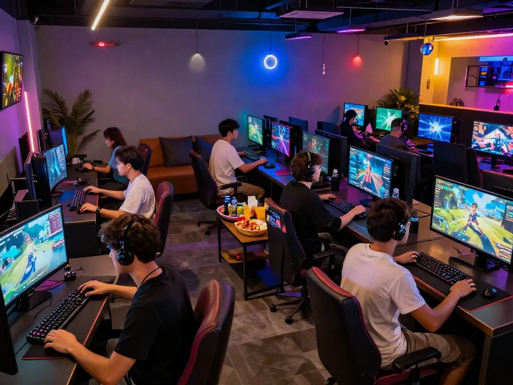 Situs toto dengan suasana lounge permainan yang menyenangkan dan menarik.