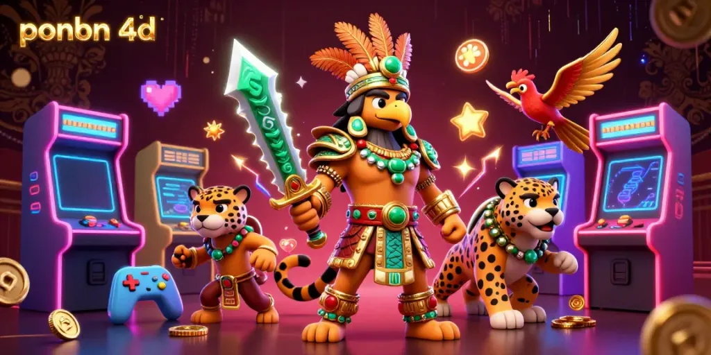 Engage with the thrilling experience of pohon 4d, featuring dynamic gaming elements and energetic characters.