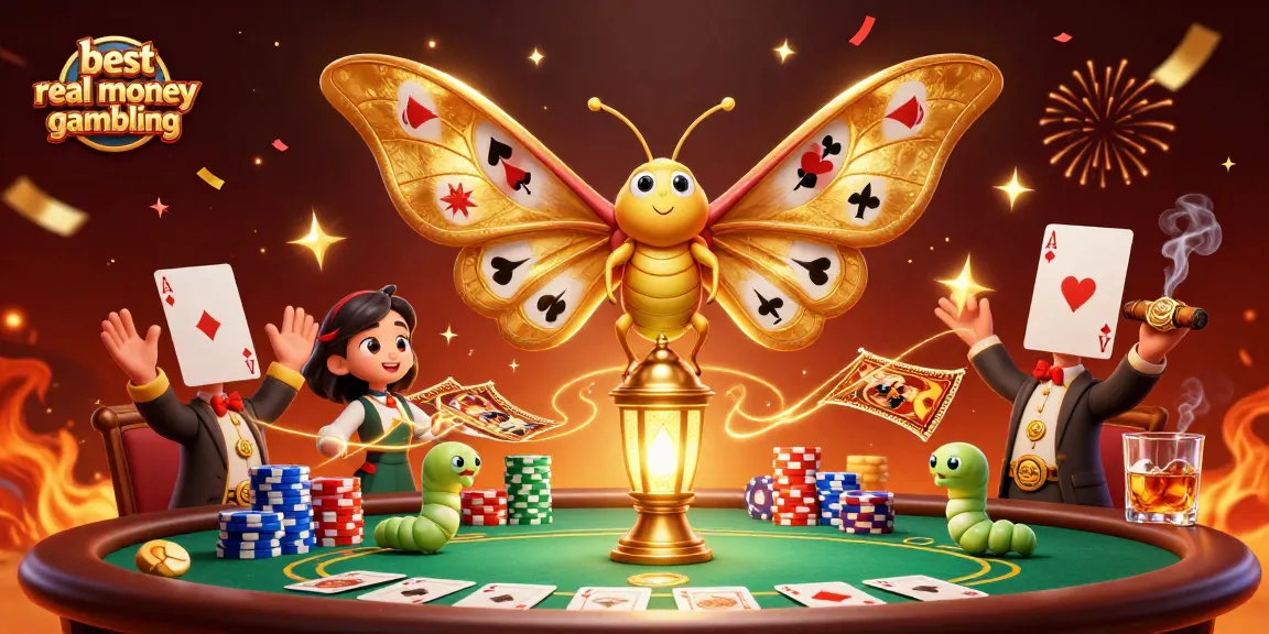 Experience the best real money gambling with vibrant poker scenes and engaging casino elements.
