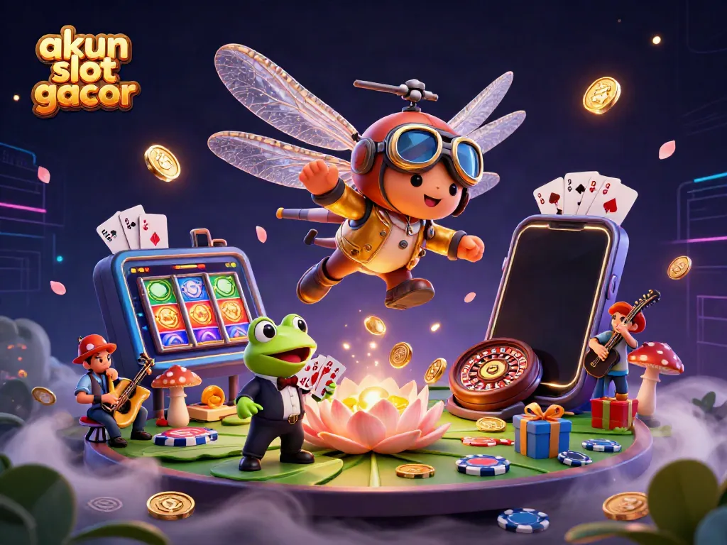 Mainkan akun slot gacor dengan seru di kasino yang dikelola oleh pemandu kodok yang elegan