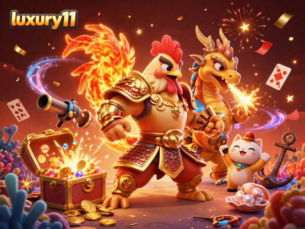 Experience thrilling wins with luxury111's vibrant casino adventure featuring remarkable characters.