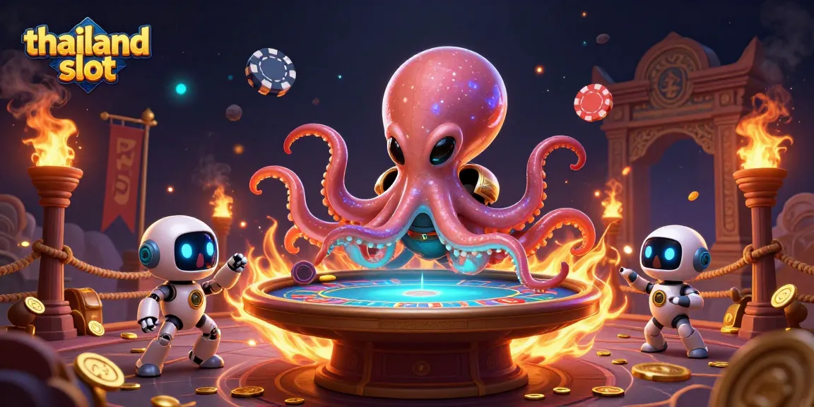 Engage in the thrilling thailand slot experience with a vibrant alien scene and dynamic gameplay elements.