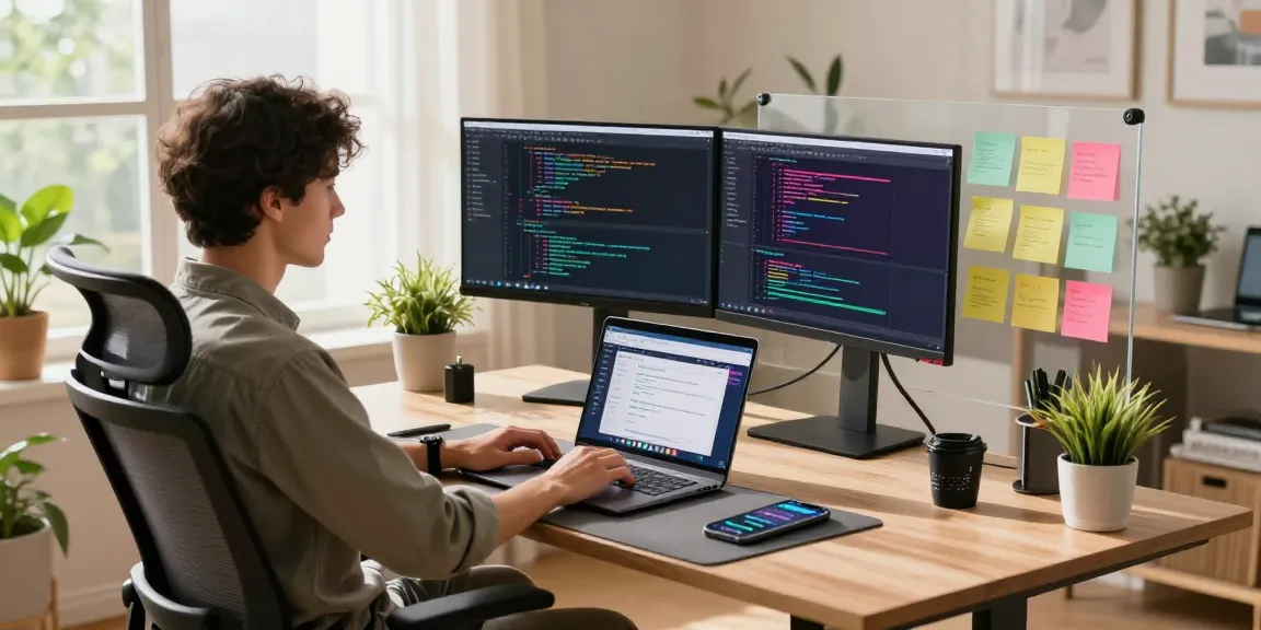 Person optimizing digital projects while using jebol wd tools in a modern workspace.