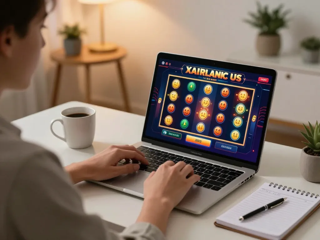 Experience the thrill of online gaming with vegasslot77 featuring a vibrant slot game.