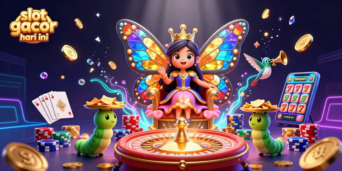 Menangkan slot gacor hari ini dengan tampilan 3D yang menakjubkan, di tengah koin emas dan permainan yang mendebarkan.