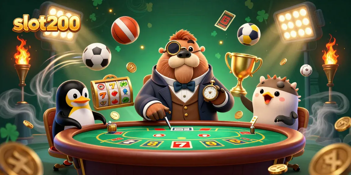 Slot200 menghadirkan permainan slot yang menarik dengan karakter unik di dunia bawah laut.