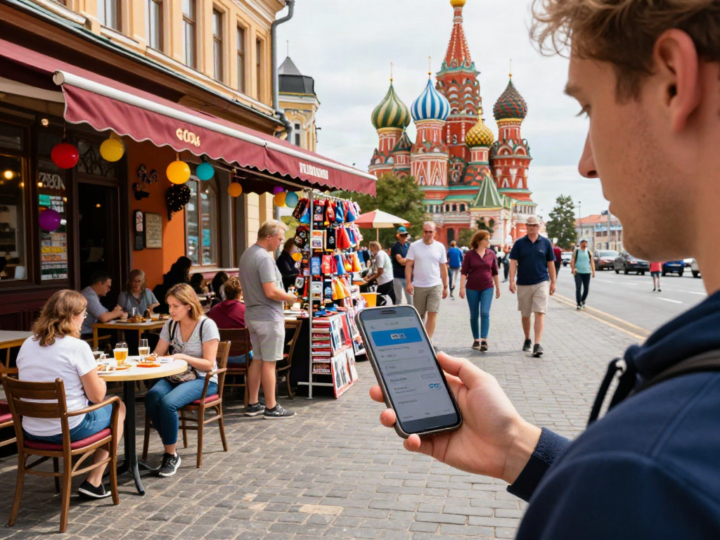 Dengan https://payinrussia.com/, pelancong menikmati pembayaran digital di kafe Rusia.
