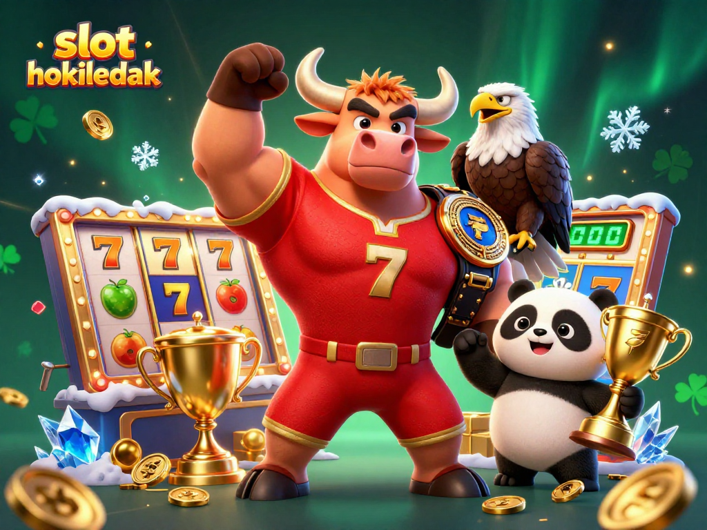 Spin the reels at slot hokiledak as colorful symbols and gold coins fill the scene!