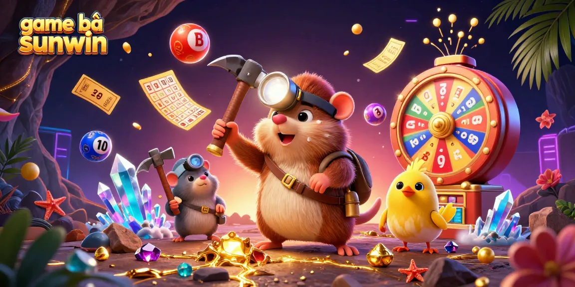 Experience excitement with game bài sunwin as treasure hunters explore a cave filled with gold and gems.