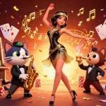 Panda win menampilkan perayaan 3D yang menarik dari slot online dengan mesin slot yang berwarna-warni dan karakter yang meriah.