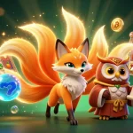 Mainkan slot dengan OKESLOT, nikmati pengalaman bermain dengan karakter menarik dan simbol keberuntungan.